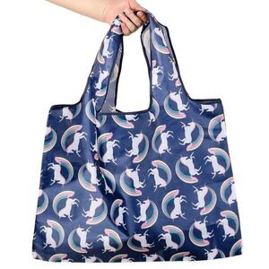 Unicorn and Rainbow Tote Bag